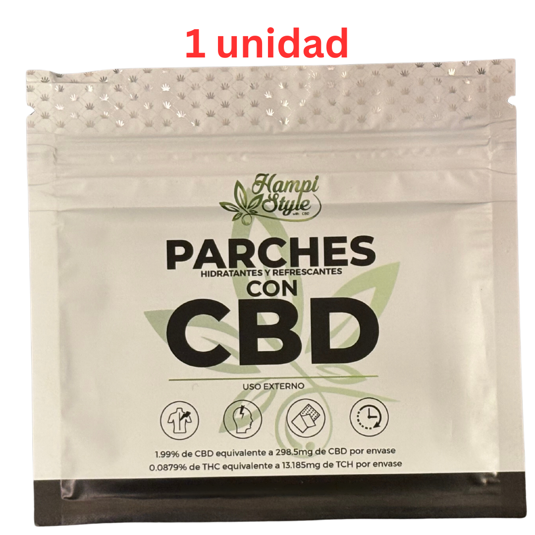 1 x PARCHE DE CÁÑAMO CBD