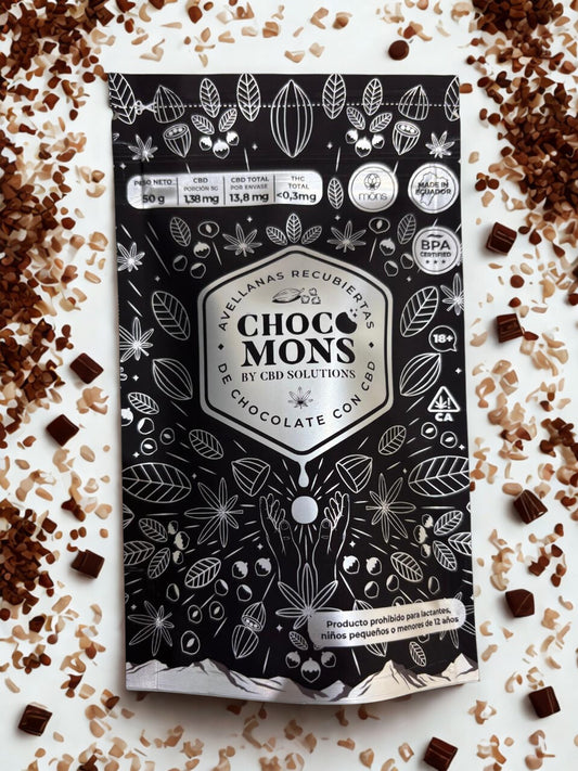 CHOCOLATE con CBD y Avellanas