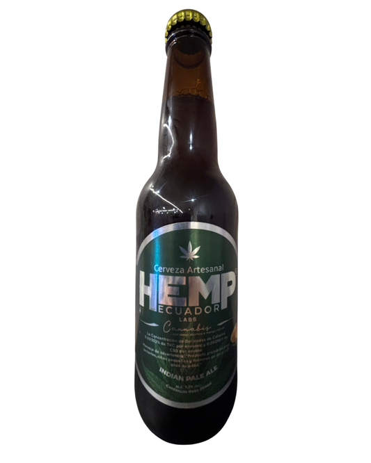 CERVEZA MANGO HEMP Cáñamo CBD Indian Pale Ale (rubia) 350ml