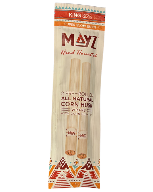 CONOS MAYZ KING SIZES (regular) - cáscara de maíz (pack de 2 unidades)