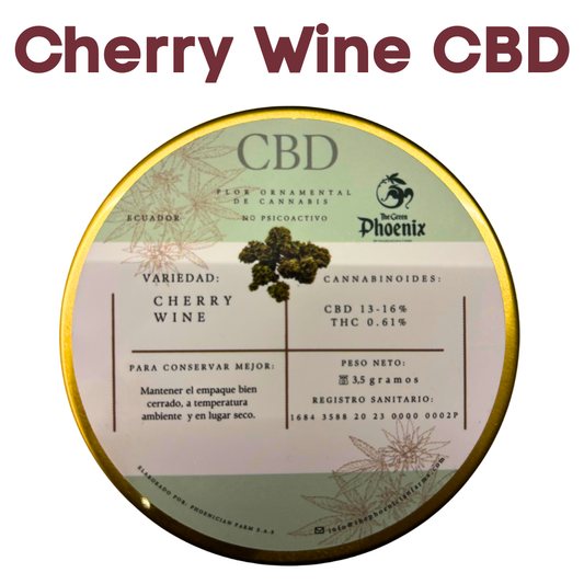 CHERRY WINE Flor de cañamo CBD - 3,5gr