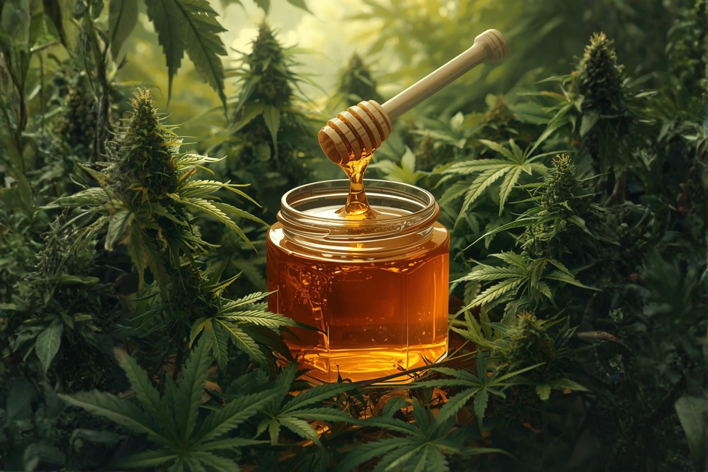 Miel de Abeja con CBD Cáñamo MISKI