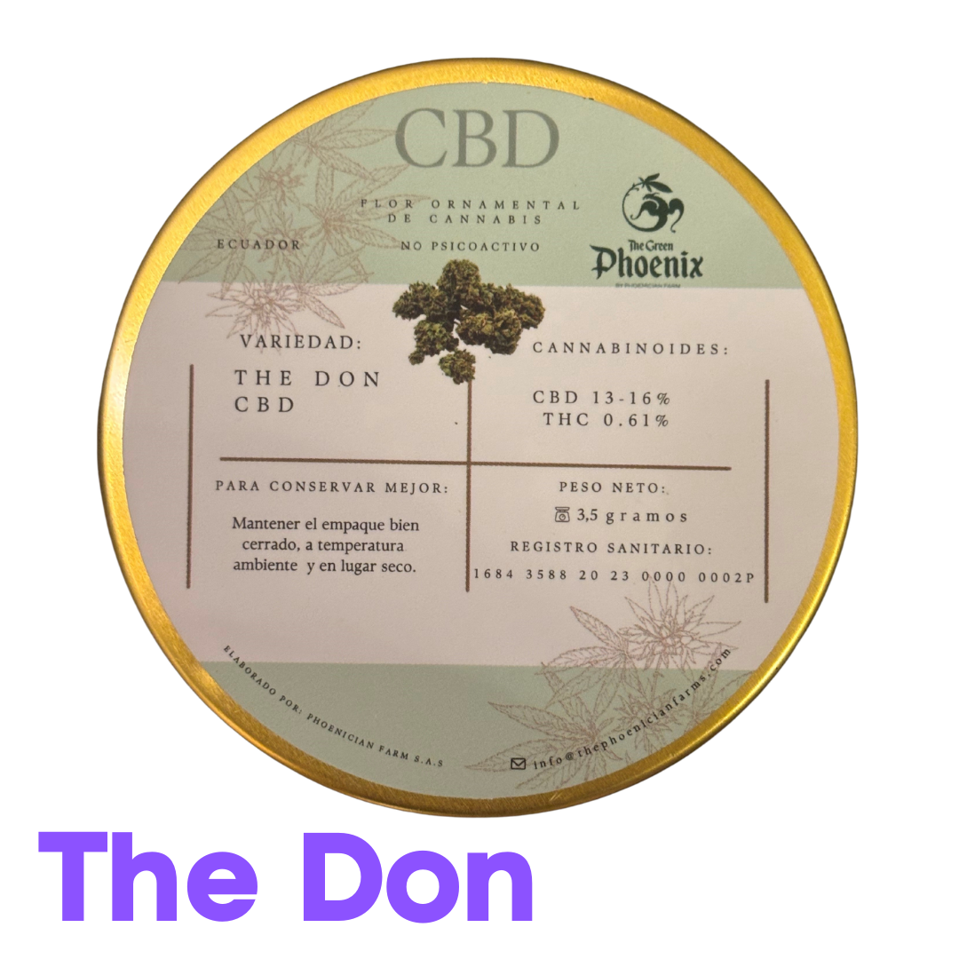 THE DON Flor de cañamo - 3,5gr