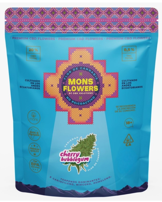 CHERRY BUBBLEGUM Flor de cañamo CBD - 3,5gr