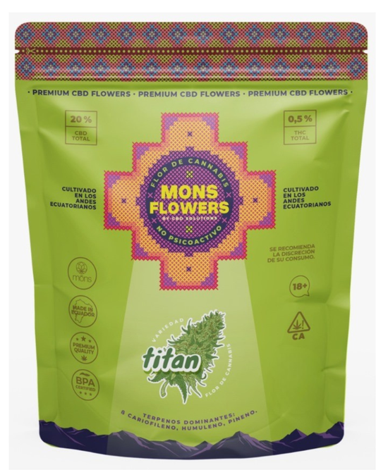 TITAN Flor de cañamo CBD - 3,5gr
