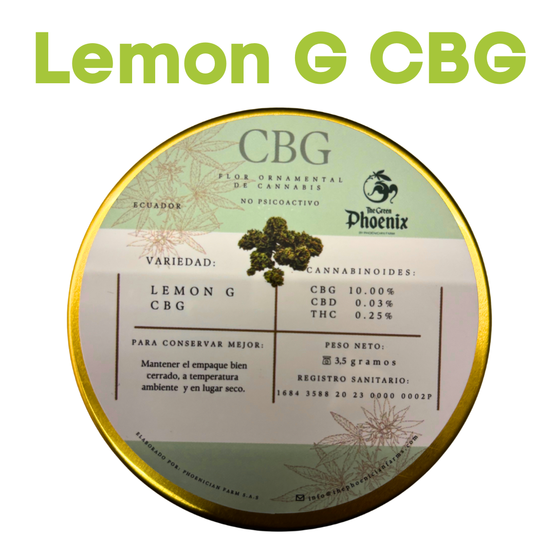 LEMON G CBG Flor de cañamo - 3,5gr