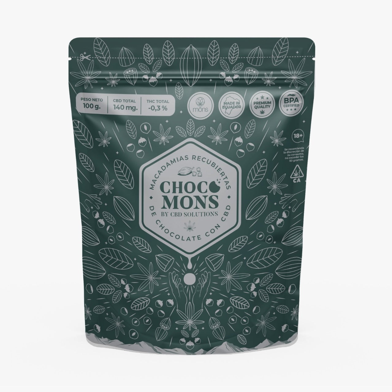 CHOCOLATE con CBD y Macadamia