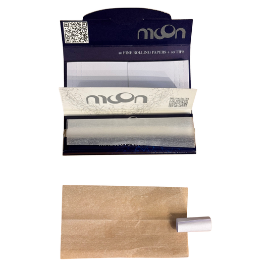 PAPEL LILLO PARA LIAR CON FILTRO - 1 ¼ - MOON