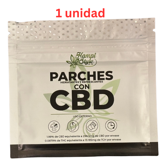 1 x PARCHE DE CÁÑAMO CBD
