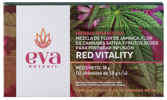 TE RED VITALITY EVA CBD - 12 bolsitas