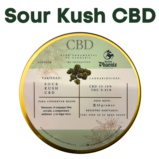 SOUR KUSH Flor de cañamo CBD - 3,5gr