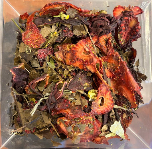 TISANA TÉ - Very Berry High Vibes con Flor de Cañamo CBD (al granel)